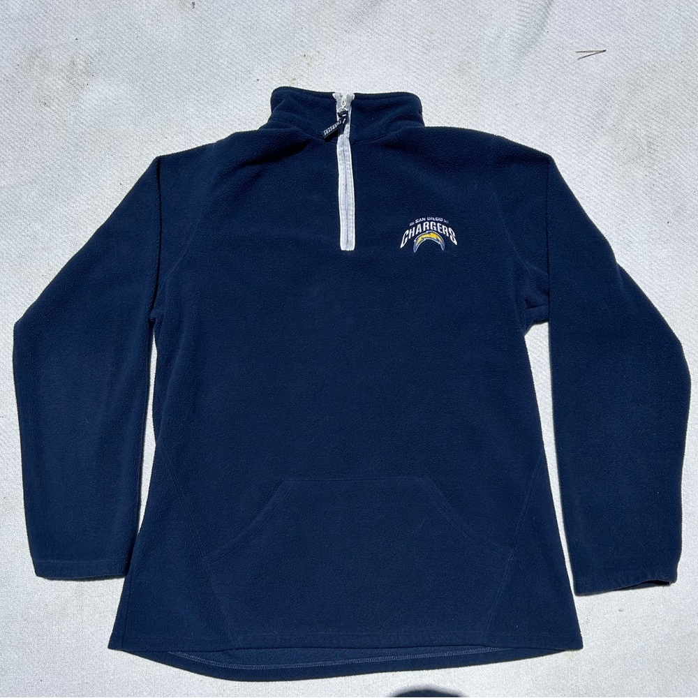San Diego Chargers Navy Quarter Zip